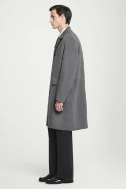 COS CROC-EFFECT LEATHER LOAFERS- Shoes