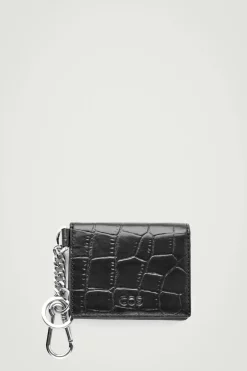 COS CROC-EFFECT LEATHER WALLET- Bags & Wallets