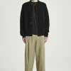 COS CROPPED BARREL-LEG PANTS- Pants