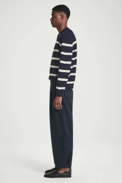 COS CROPPED BARREL-LEG PANTS- Pants