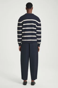 COS CROPPED BARREL-LEG PANTS- Pants