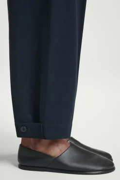COS CROPPED BARREL-LEG PANTS- Pants
