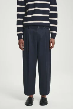 COS CROPPED BARREL-LEG PANTS- Pants
