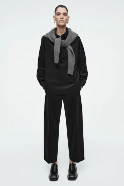 COS CROPPED CORDUROY PANTS-Women Pants