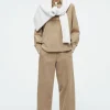 COS CROPPED CORDUROY PANTS-Women Pants