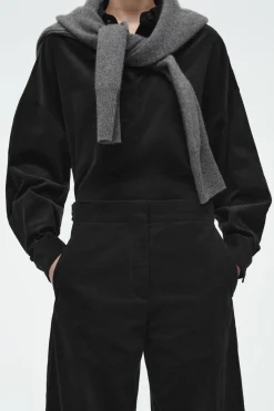 COS CROPPED CORDUROY PANTS-Women Pants