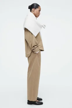 COS CROPPED CORDUROY PANTS-Women Pants