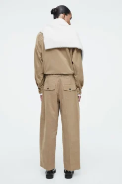 COS CROPPED CORDUROY PANTS-Women Pants