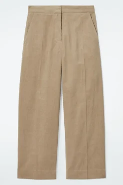 COS CROPPED CORDUROY PANTS-Women Pants