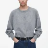 COS CROPPED WOOL CARDIGAN-Women Sweaters & Cardigans