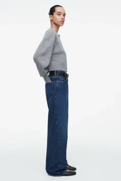 COS CROPPED WOOL CARDIGAN-Women Sweaters & Cardigans