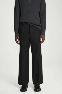 COS CROPPED WOOL-BLEND FLARED PANTS- Pants