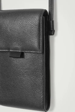 COS CROSSBODY PHONE POUCH - LEATHER- Bags & Wallets