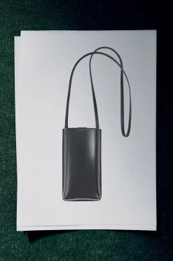 COS CROSSBODY PHONE POUCH - LEATHER-Women Bags