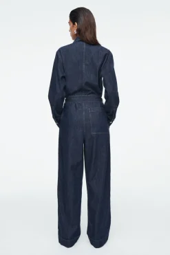 COS DENIM BOILERSUIT-Women Dresses & Jumpsuits | Pants
