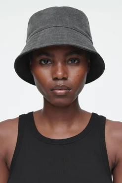 COS DENIM BUCKET HAT-Women Hats & Scarves