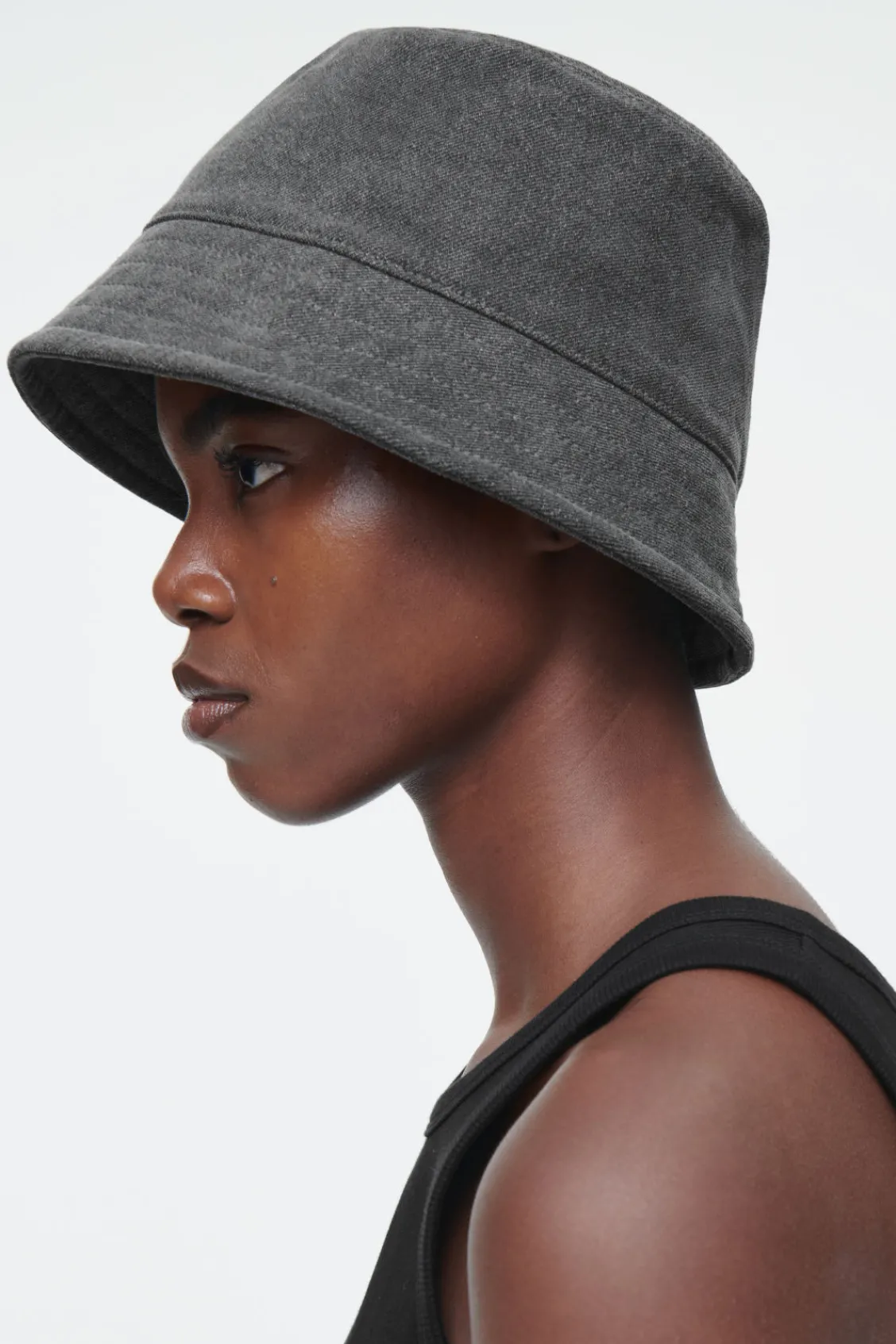 COS DENIM BUCKET HAT-Women Hats & Scarves