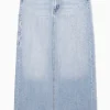 COS DENIM MAXI SKIRT-Women Skirts