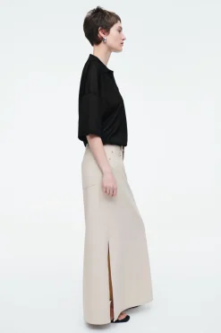 COS DENIM MAXI SKIRT-Women Skirts