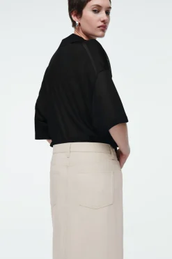 COS DENIM MAXI SKIRT-Women Skirts