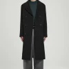 COS DOUBLE-BREASTED WOOL OVERCOAT- Coats & Jackets