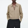 COS DOUBLE-FACED KNITTED JACKET-Women Tops | Coats & Jackets