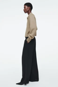 COS DOUBLE-FACED KNITTED JACKET-Women Tops | Coats & Jackets