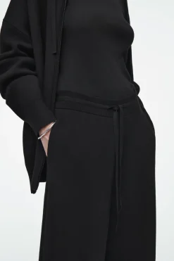 COS DOUBLE-FACED KNITTED JOGGERS-Women Pants | Sweaters & Cardigans