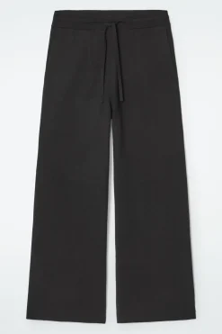 COS DOUBLE-FACED KNITTED JOGGERS-Women Pants | Sweaters & Cardigans
