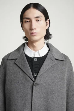COS DOUBLE-FACED WOOL COAT- Coats & Jackets