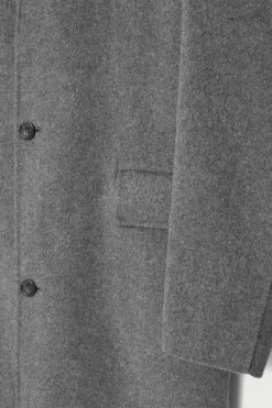 COS DOUBLE-FACED WOOL COAT- Coats & Jackets