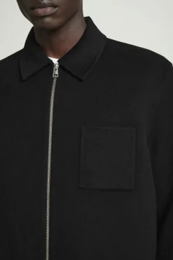 COS DOUBLE-FACED WOOL HARRINGTON JACKET- Coats & Jackets