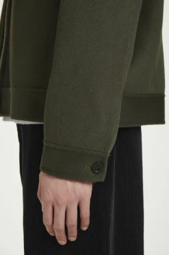 COS DOUBLE-FACED WOOL HARRINGTON JACKET- Coats & Jackets