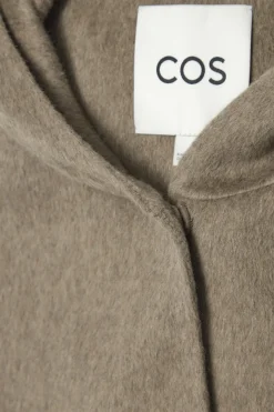COS DOUBLE-FACED WOOL HYBRID HOOD-Women Capes & Hybrids | Coats & Jackets