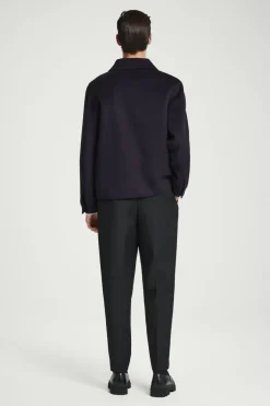 COS DOUBLE-FACED WOOL JACKET- Coats & Jackets
