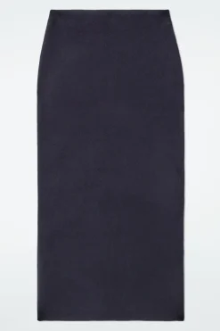 COS DOUBLE-FACED WOOL MAXI SKIRT-Women Skirts | Sweaters & Cardigans