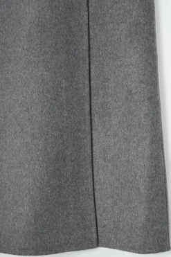 COS DOUBLE-FACED WOOL MIDI SKIRT-Women Skirts
