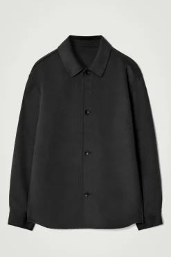 COS DOUBLE-FACED WOOL OVERSHIRT- Shirts | Coats & Jackets