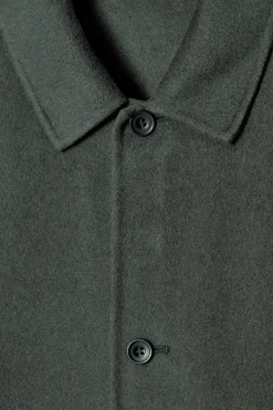 COS DOUBLE-FACED WOOL OVERSHIRT- Shirts | Coats & Jackets