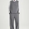 COS DOUBLE-FACED WOOL PANTS- Matching Sets | Pants