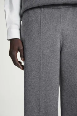 COS DOUBLE-FACED WOOL PANTS- Matching Sets | Pants