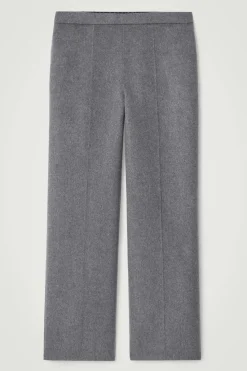 COS DOUBLE-FACED WOOL PANTS- Matching Sets | Pants