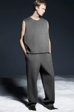 COS DOUBLE-FACED WOOL PANTS- Matching Sets | Pants