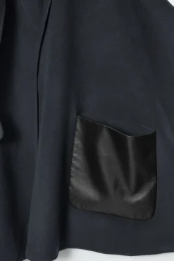 COS DOUBLE-FACED WOOL SCARF CAPE-Women Capes & Hybrids | Coats & Jackets