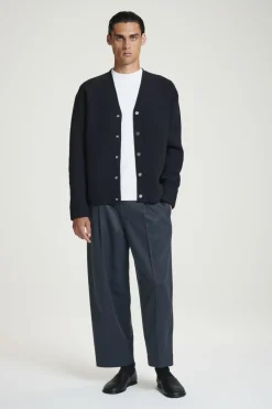COS DOUBLE-FACED WOOL V-NECK CARDIGAN- Sweaters & Cardigans