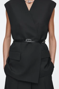 COS DOUBLE-WRAP LEATHER BELT-Women Belts