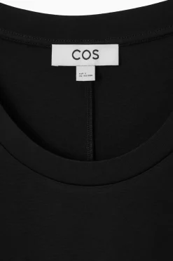COS DRAPED MINI T-SHIRT DRESS-Women Dresses & Jumpsuits