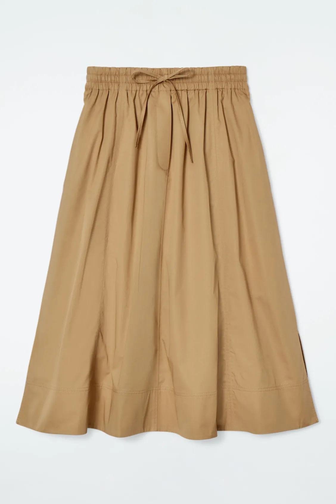 COS DRAWSTRING A-LINE MIDI SKIRT-Women Skirts