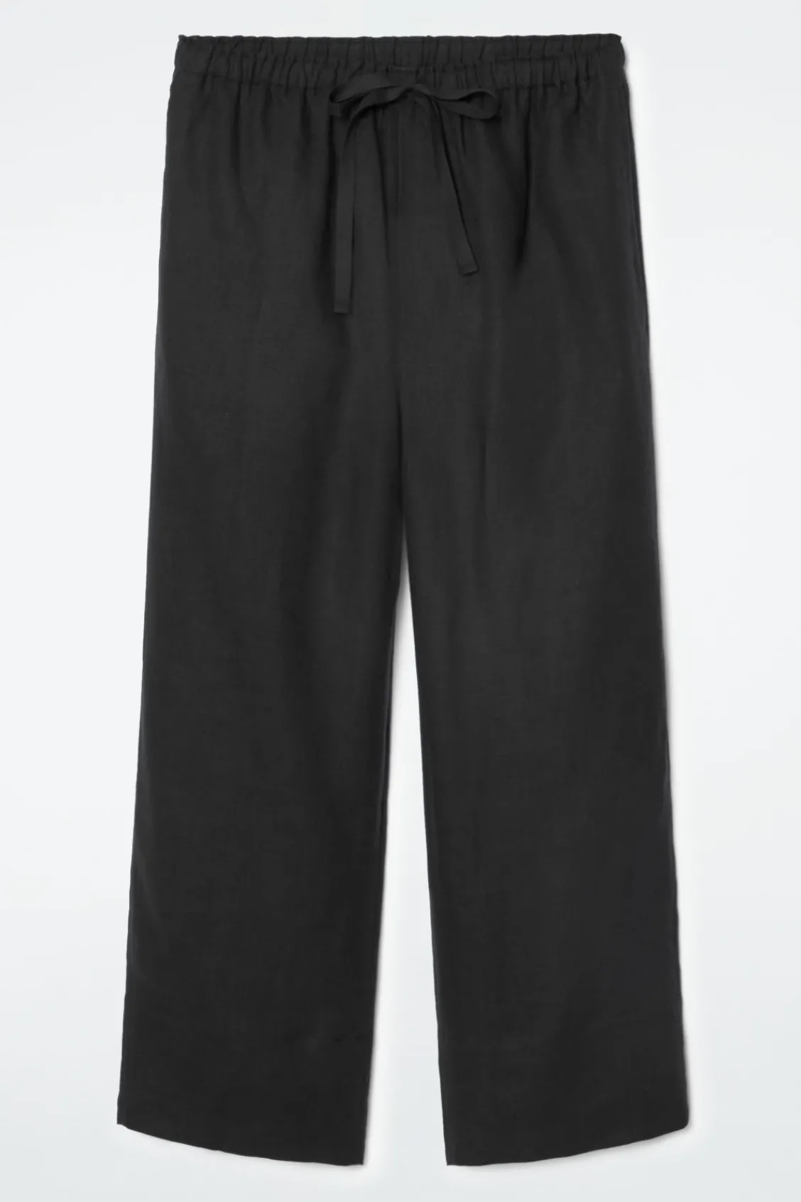 COS DRAWSTRING LINEN PANTS-Women Pants