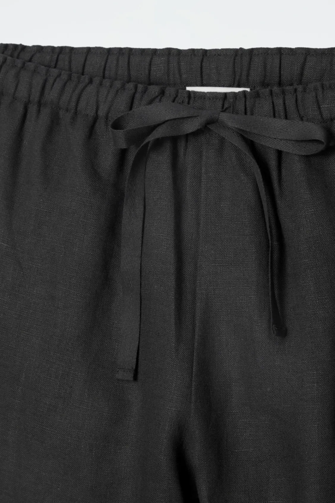 COS DRAWSTRING LINEN PANTS-Women Pants
